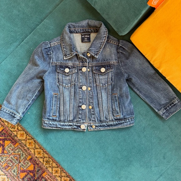 Gap Disney Minnie Mouse Denim Icon Jacket - Picture 3 of 4